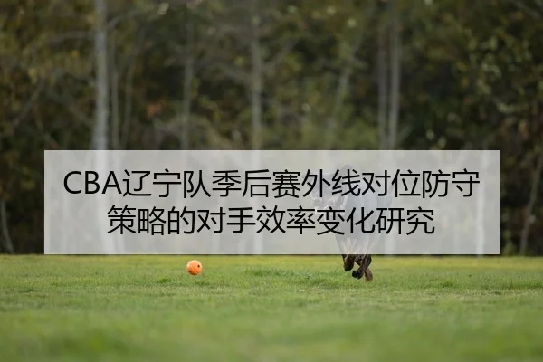 CBA辽宁队季后赛外线对位防守策略的对手效率变化研究